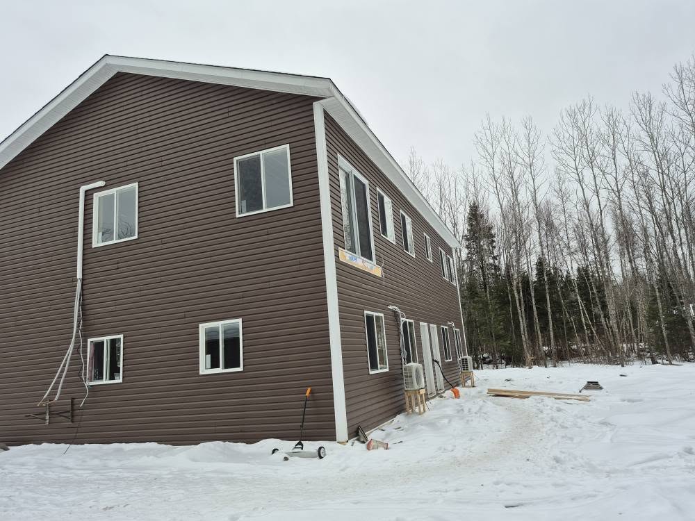 Completed roofing project